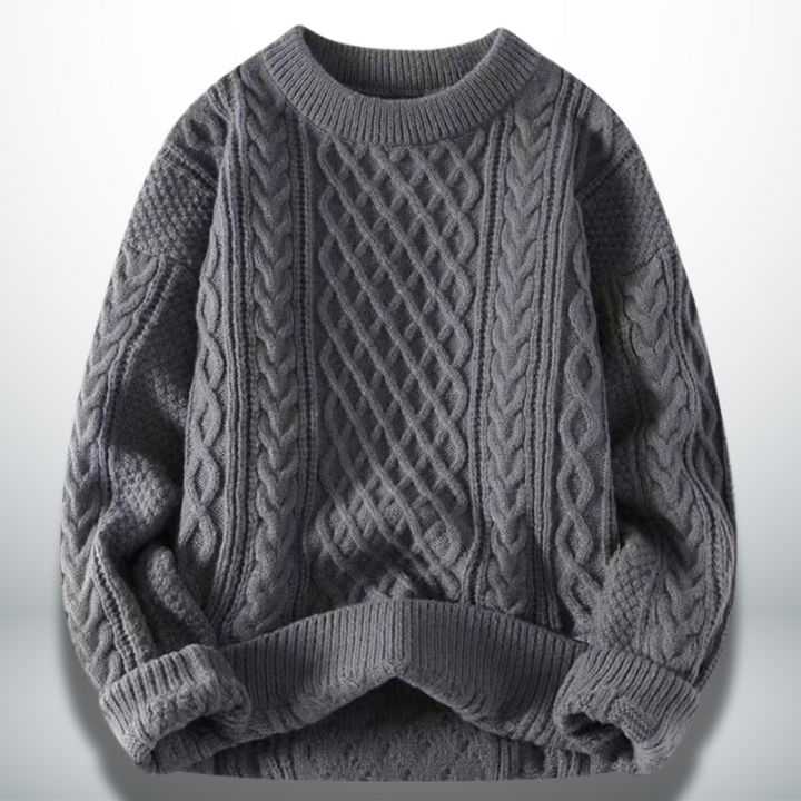 Oberon™ | Pull élégant à col rond pour homme